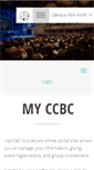Mobile Screenshot of myccbc.ccbcfamily.org